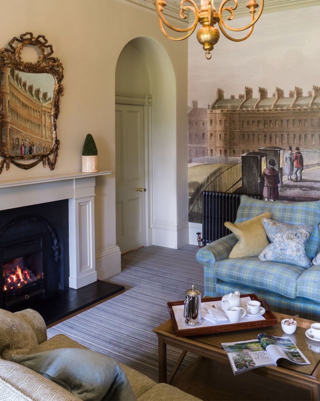 The Bath Priory, where elegance becomes a breath and quiet smells of flowers