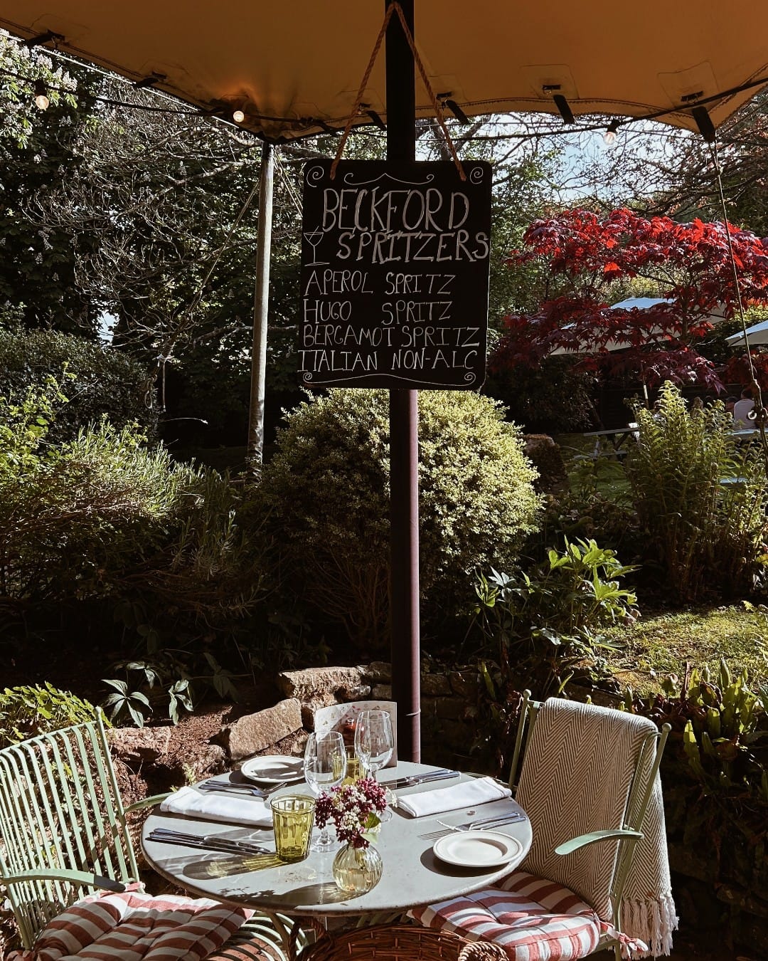 The Beckford Arms and the elegance of the countryside.