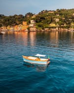 Portofino from the sea: the light luxury of letting yourself drift with the waves