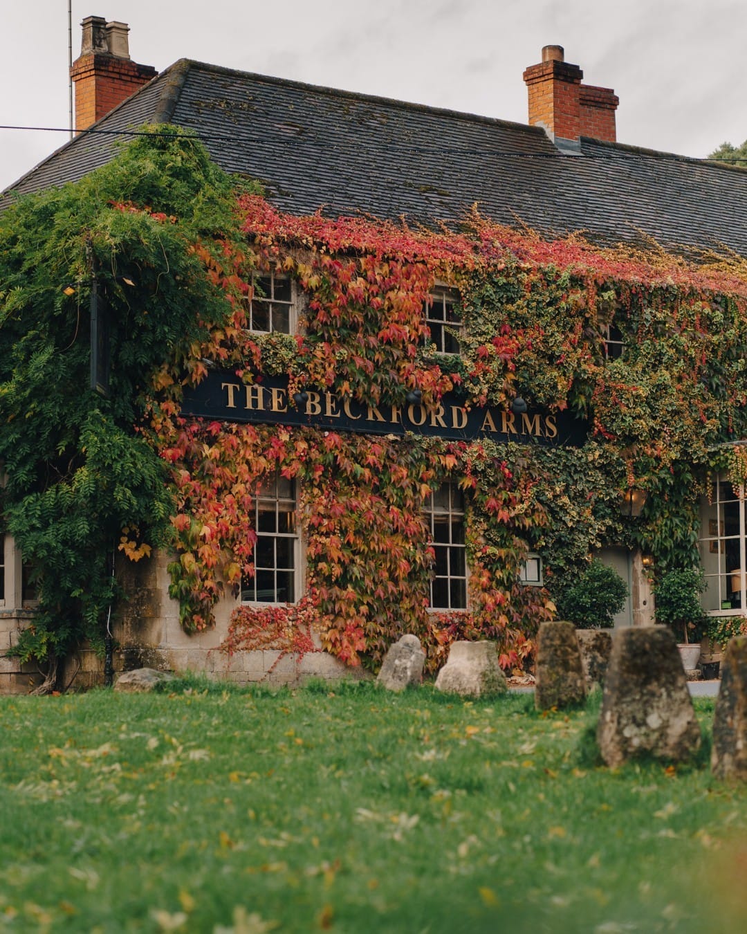 The Beckford Arms and the elegance of the countryside.