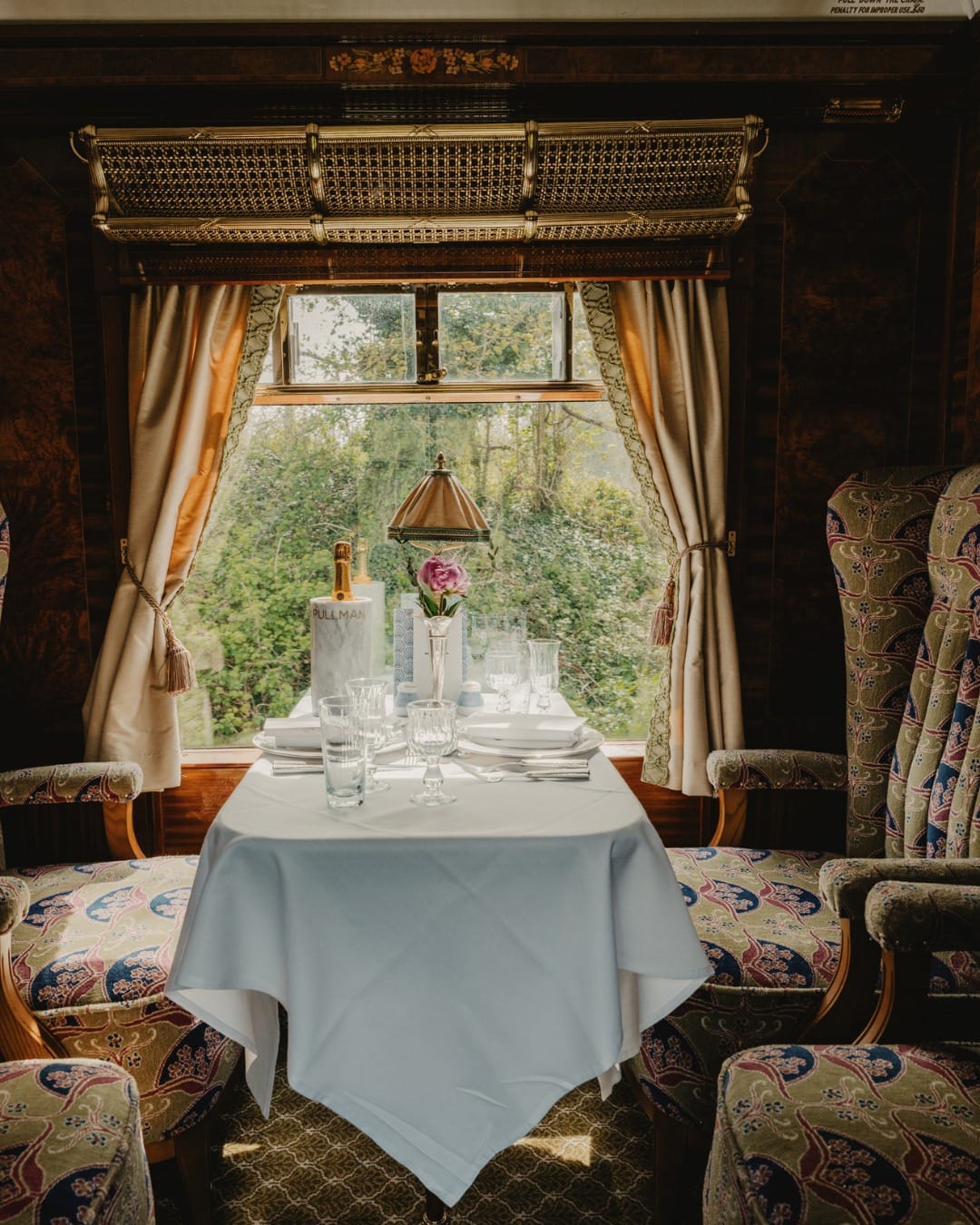 Belmond British Pullman,  the train that doesn’t just travel… it dreams.